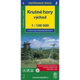 Kartografie Praha 1:100T ( 2)-Krun hory - VCHOD (turistick mapa)