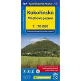 Kartografie Praha 1: 70T(107)-Kokonsko,Mchovo jezero (cyklomapa)