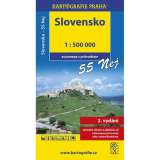 Kartografie Praha Slovensko - 55 nej, 1:500T (automapa)