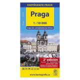 Kartografie Praha Praga - Mapa de curiosidades tursticas /1:10 tis.