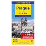 Kartografie Praha Prague - la carte des couriosits touristiques /1:10 tis.