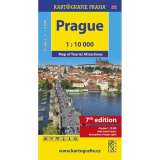 Kartografie Praha Prague - Map of Tourist Attractions /1:10 tis.