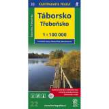 Kartografie Praha 1:100T (22)-Tborsko,Tebosko (turistick mapa)