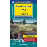 Kartografie Praha 1: 50T (62)-Novohradsk hory (turistick mapa)