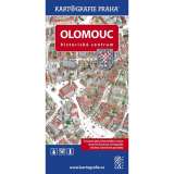 Kartografie Praha Olomouc - Historick centrum/Kreslen pln msta