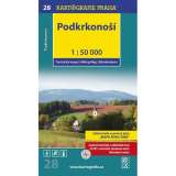 Kartografie Praha 1: 50T (28)-Podkrkono (turistick mapa)