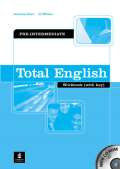 Clare Antonia Total English Pre-Intermediate Workbook with Key and CD-Rom Pack