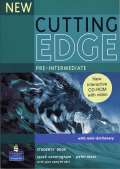 PEARSON Longman New Cutting Edge Pre-Intermediate Students Book and CD-Rom Pack