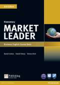 PEARSON Longman Market Leader 3rd Edition Elementary Coursebook & DVD-Rom Pack