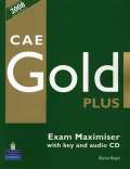 PEARSON Longman CAE Gold PLus Maximiser and CD with key Pack