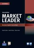 Cotton David Market Leader 3rd Edition Intermediate Coursebook with DVD-ROM and MyLab Access Code Pack
