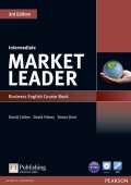 Cotton David Market Leader 3rd Edition Intermediate Coursebook & DVD-Rom Pack