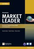 Cotton David Market Leader 3rd Edition Elementary Coursebook with DVD-ROM and MyEnglishLab Student online access 
