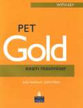 Newbrook Jacky PET Gold Exam Maximiser with Key New Edition