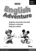  New English Adventure 1 a 2 slovnek SK