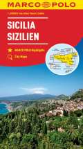 Marco Polo Itlie .14-Sicilie mapa 1:200T