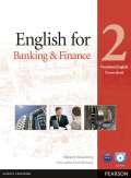 PEARSON Longman English for Banking & Finance Level 2 Coursebook and CD-ROM Pack