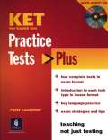 PEARSON Longman Practice Tests Plus KET Students Book and Audio CD Pack