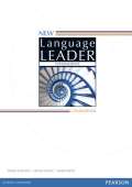 Cotton David New Language Leader Intermediate Coursebook