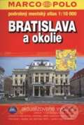 Marco Polo Bratislava a okolie atlas 1:10T MSLO