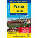 Kartografie Praha Praha do kapsy - pln msta 1:20 000