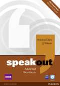 Clare Antonia Speakout Advanced Workbook no Key and Audio CD Pack