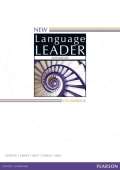 Cotton David New Language Leader Advanced Coursebook