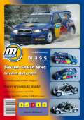 Antonick Michal koda Fabia WRC ADAC Swedish Rally 2005/paprov model