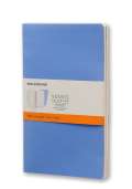 Moleskine Moleskine: Volant zpisnky 2 ks linkovan svtle modr L