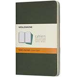 Moleskine Moleskine: Sešity 3 ks linkované zelené L