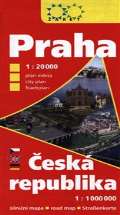 aket Praha 1:20 000 + esk republika 1:1 000 000