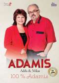 esk muzika Duo Adamis - 100% Adamis - CD + DVD