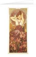 Presco Group Blahopřání Alfons Mucha – Amethyst