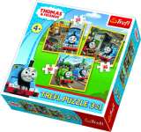 TREFL Mainka Tom - Do akce!: Puzzle 3v1 (20,36,50 dlk)