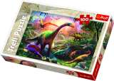 TREFL Svt dinosaur: Puzzle 100 dlk