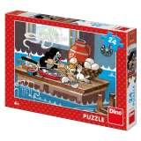 Dino Krtek a orel: puzzle 24 dlk