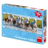 Dino Kon: panoramic puzzle 150 dlk