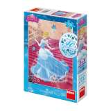 Dino Disney Princezny - Popelka na schodech: diamond puzzle 200 dlk