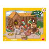 Dino Slepiky: puzzle deskov 12 dlk