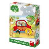 Dino Safari: maxi baby puzzle 24 dlk