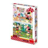 Dino Minnie pracuje: puzzle 2x77 dlk