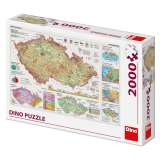 Dino Mapy esk republiky: puzzle2000 dlk