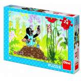 Dino Krtek v kalhotkch: puzzle 24 dlk