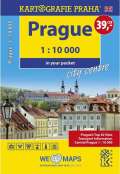 Kartografie Praha Prague - 1:10 000 in your pocket city centre
