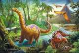  Puzzle Dinosaui na cestch - 60 dlk