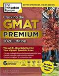 Random house UK Cracking the GMAT Premium Edition with 6 Computer-Adaptive Practice Tests, 2020