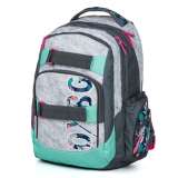 OXYBAG Studentsk batoh OXY Style Grey tropical