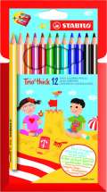 Stabilo STABILO Trio thick - sada 12 ks