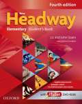 Oxford University Press New Headway 4th edition Elementary Students book (esk edice)