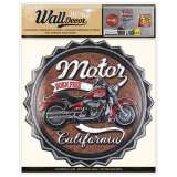 Argus Wall decor Retro Motor California - samolepc dekorace 30,5x38 cm